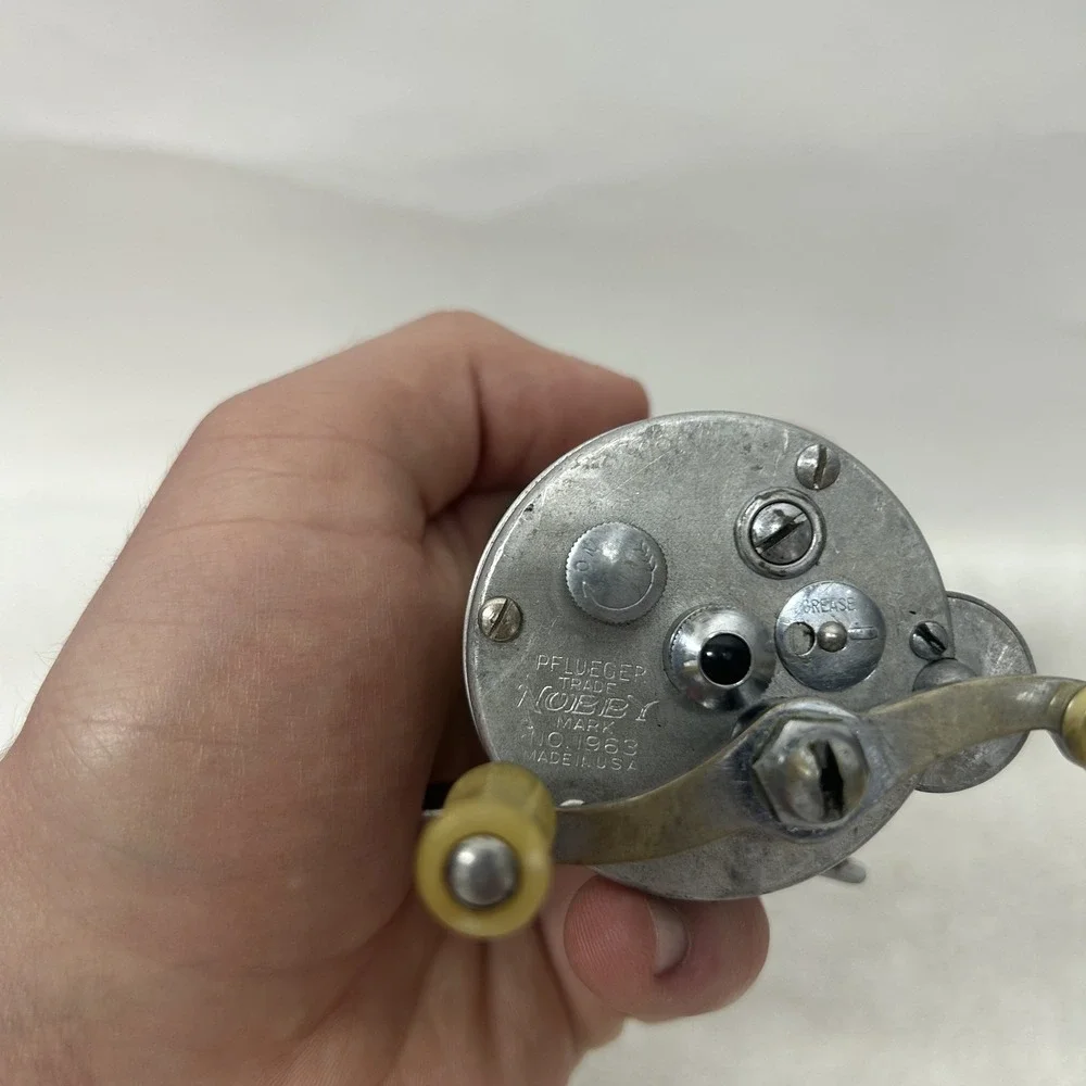 Pflueger Nobby 1963 Vintage Baitcasting Fishing Reel Tested